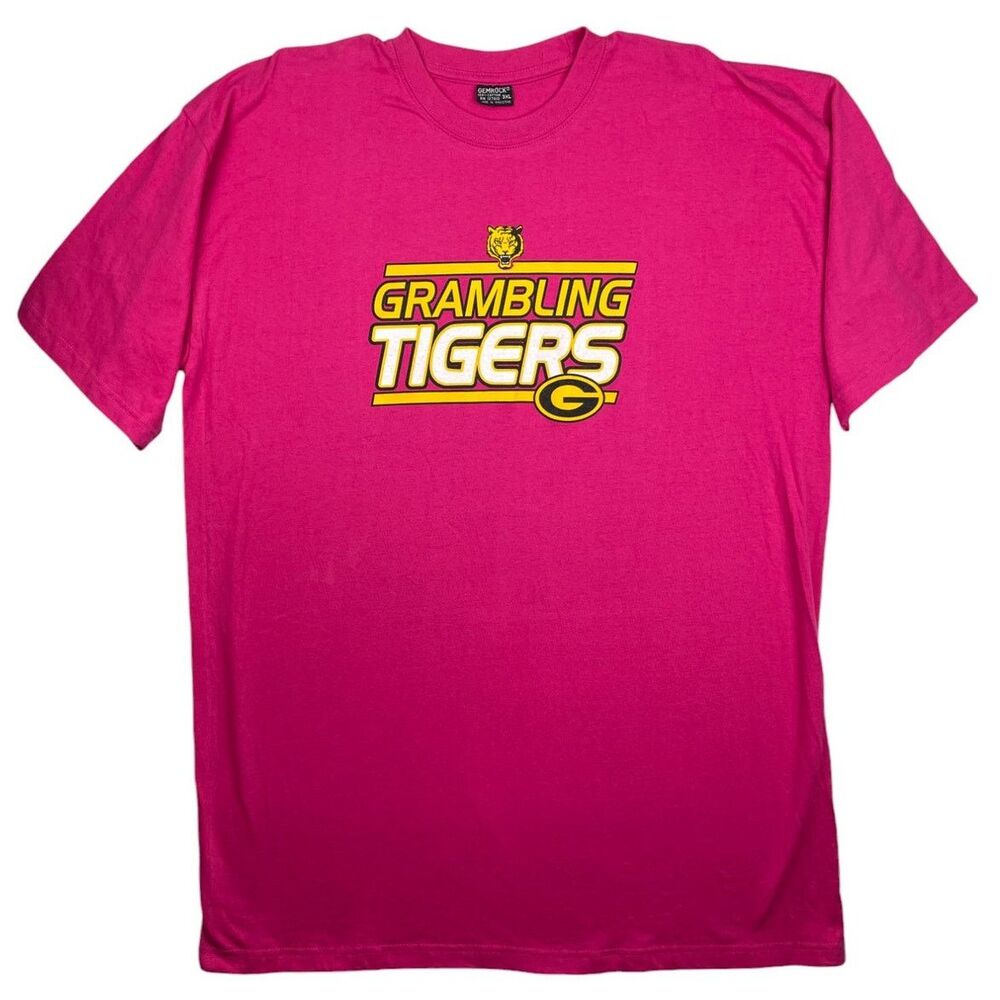 Grambling Tigers Shirt Women's Size 3XL Pink Fuchsia A363